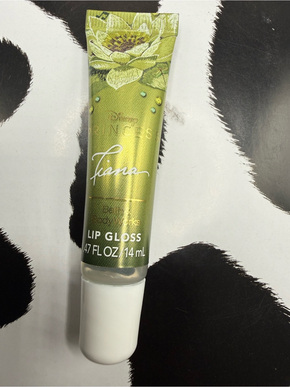 Bath and Bodyworks Tiana Disney Princess Green Lip Gloss